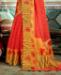 Picture of Beautiful Coral Casual Saree