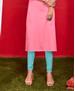 Picture of Excellent Pink Kurtis & Tunic