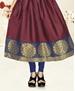 Picture of Pleasing Maroon Kids Gown