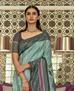Picture of Beauteous Teal Silk Saree