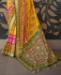 Picture of Beauteous Yellow Silk Saree
