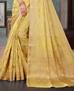 Picture of Splendid Yellow Silk Saree