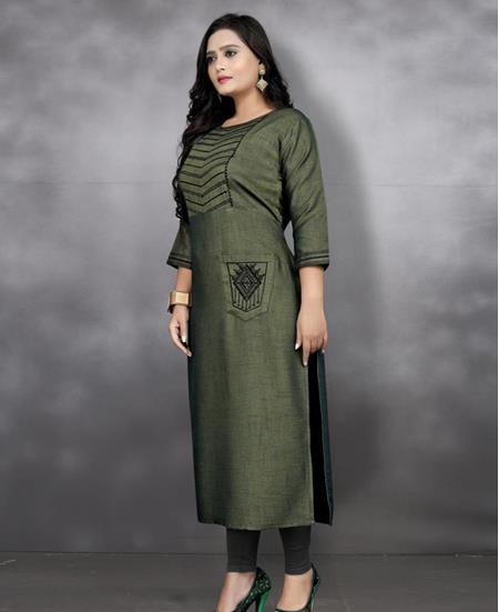Picture of Classy Olive Kurtis & Tunic