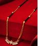 Picture of Shapely Gold & Black Mangalsutra