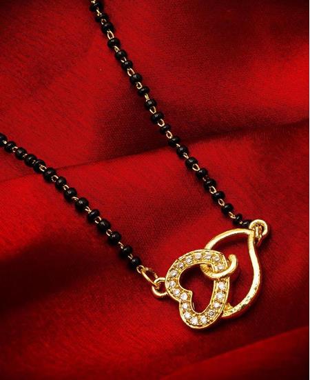 Picture of Ideal Gold & Black Mangalsutra