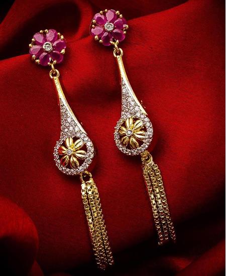 Picture of Classy Pink Earrings