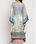 Picture of Well Formed Sea Green Arabian Kaftans