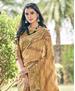 Picture of Shapely Cream Casual Saree