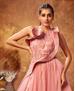 Picture of Well Formed Peach Readymade Gown