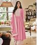 Picture of Admirable Pink Straight Cut Salwar Kameez