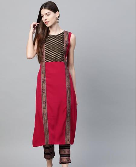 Picture of Classy Pink Kurtis & Tunic