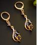 Picture of Sublime Rose Gold Black Earrings
