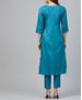 Picture of Charming Peacock Blue Kurtis & Tunic