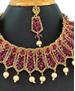 Picture of Marvelous Rani Pink Necklace Set