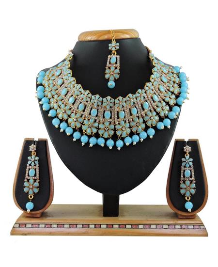 Picture of Radiant Firozi Necklace Set