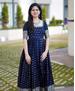 Picture of Good Looking Blue Party Wear Gown