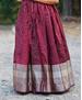Picture of Well Formed Wine Party Wear Gown