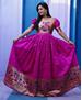 Picture of Beautiful Rani Pink Party Wear Gown