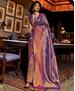 Picture of Stunning Purple Casual Saree