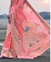 Picture of Resplendent Peach Pink Casual Saree