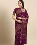Picture of Ideal Purple Casual Saree