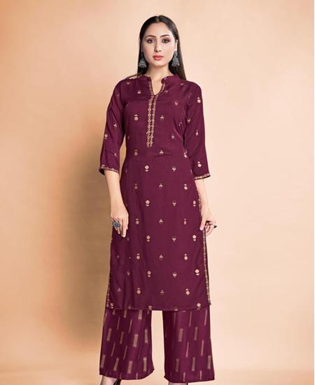 Picture of Comely Purple Kurtis & Tunic