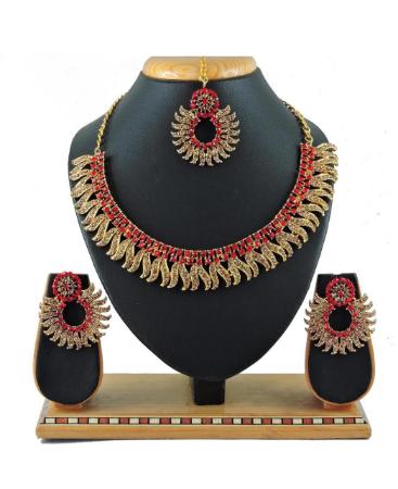 Picture of Elegant Red Necklace Set