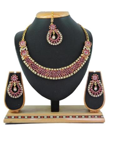 Picture of Radiant Pink Necklace Set