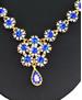 Picture of Lovely Blue Necklace Set