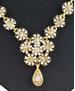 Picture of Pleasing Gold & White Necklace Set