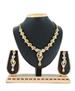 Picture of Taking Gold & White Necklace Set