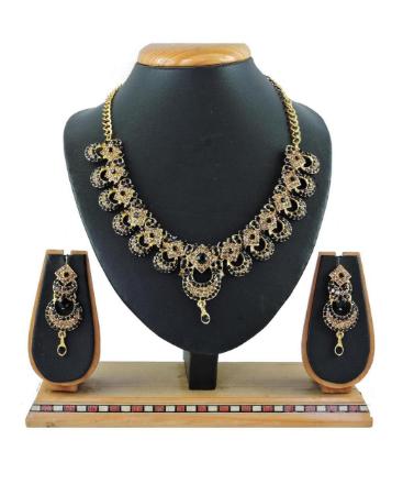 Picture of Exquisite Black Necklace Set