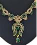 Picture of Ravishing Green Necklace Set