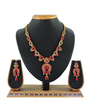 Picture of Lovely Red Necklace Set
