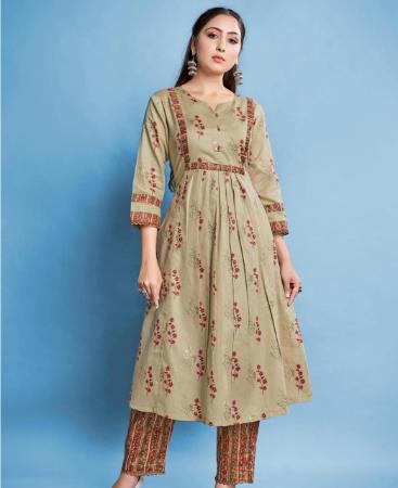 Picture of Beauteous Beige Kurtis & Tunic