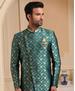 Picture of Comely Rama Green Kurtas