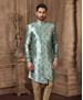 Picture of Shapely Sea Blue Kurtas