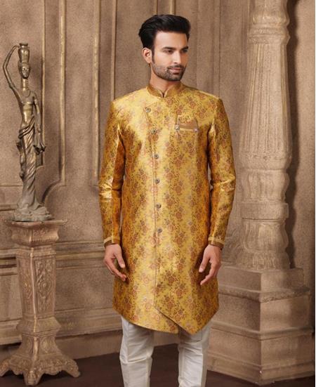 Picture of Excellent Deep Yellow Kurtas