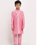 Picture of Beauteous Light Pink Kids Kurta Pyjama