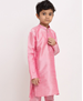 Picture of Beauteous Light Pink Kids Kurta Pyjama