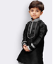Picture of Ideal Black Kids Kurta Pyjama