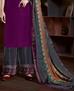 Picture of Comely Purple Straight Cut Salwar Kameez