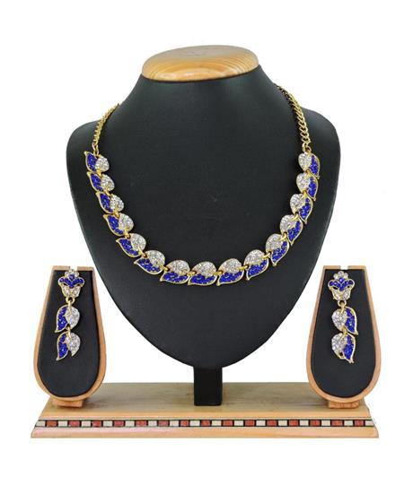 Picture of Bewitching Blue Necklace Set