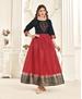 Picture of Ideal Black+red Readymade Gown