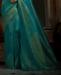 Picture of Delightful Blue Silk Saree