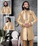 Picture of Appealing Gold Sherwani