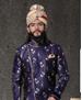 Picture of Alluring Navy Blue Sherwani