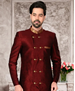 Picture of Pleasing Maroon Indo Western