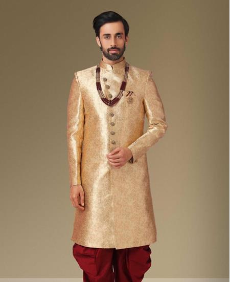 Picture of Elegant Gold Indo Western