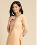 Picture of Comely Beige Straight Cut Salwar Kameez